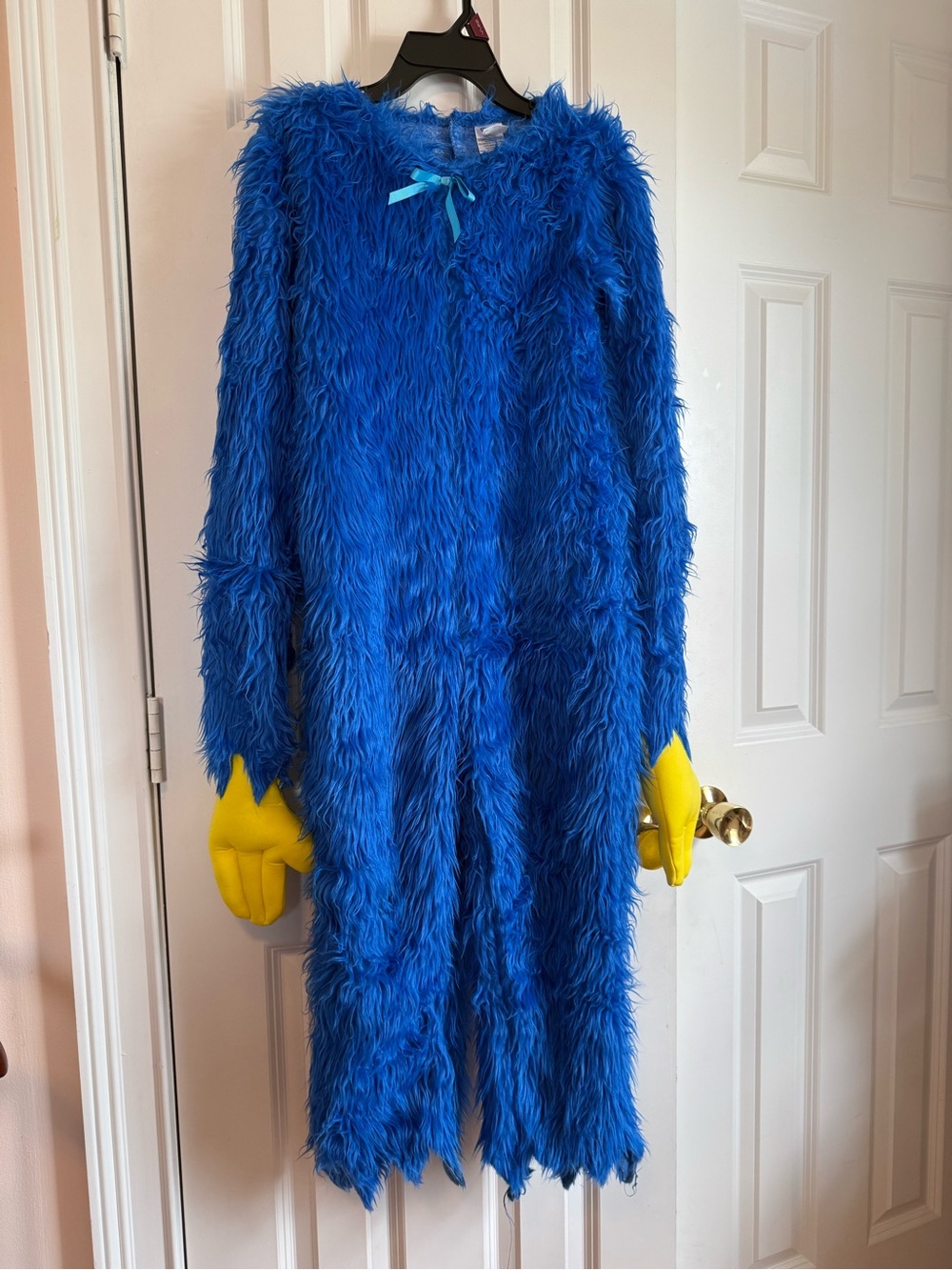 Huggy Wuggy Poppy Playtime Video Game Halloween Adult Costume no mask size med